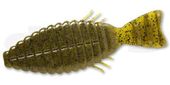 Deps Bullflat 4.8-inch Green Pumpkin lure for weeded waters.