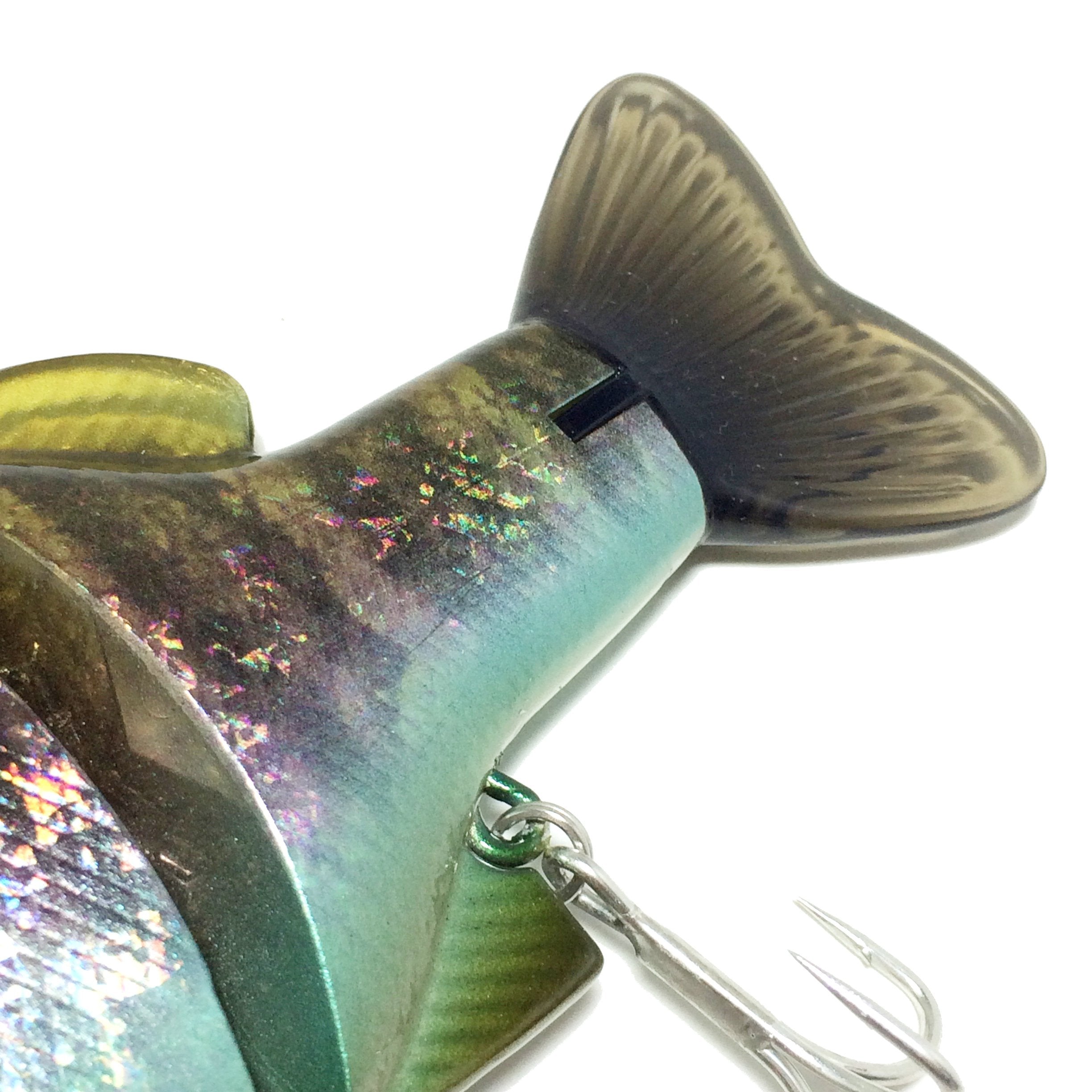 Close-up of deps BULLSHOOTER 160 Flash Baby Gill - 160mm 3.7oz slow sinking