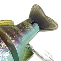 Close-up of deps BULLSHOOTER 160 Flash Baby Gill - 160mm 3.7oz slow sinking