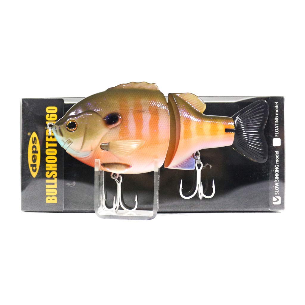 Deps Bullshooter 160 Spawning Gill front view showcases realistic action for precise casts.