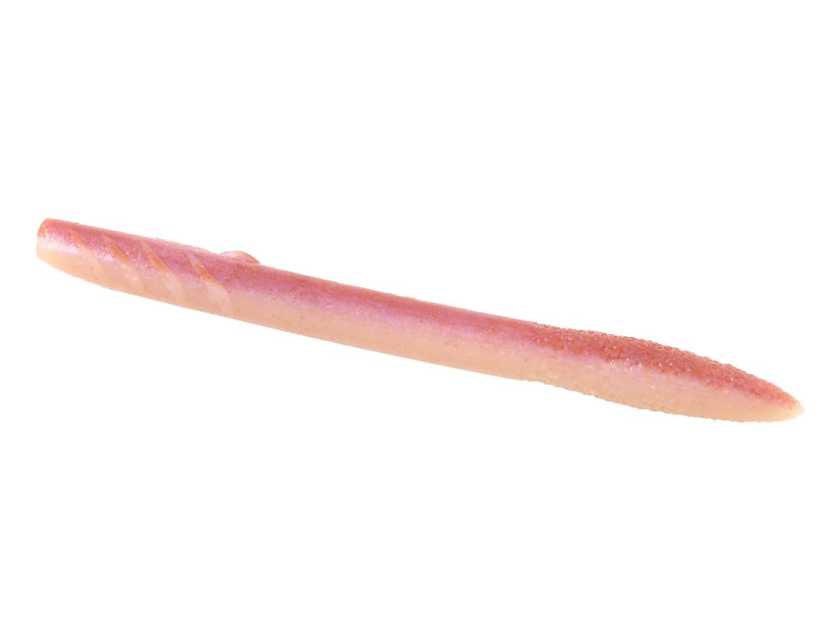 deps depth slender cat 5in earthworm lure offers stable fall and lifelike action