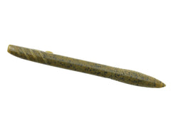 Deps depth slender scat 5in green pumpkin with keel fins for stable fall and versatile rig use.