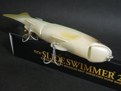Close-up of 3D eyes and scale detailing on Deps Silent Swimmer 250