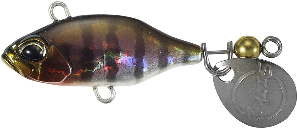 Derma Ultimate Originals Duo Realis Spin lure front view with compact profile for long casts