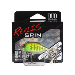 Derma Ultimate Originals Raris Spin Lure side view shows versatile entry-level casting potential.