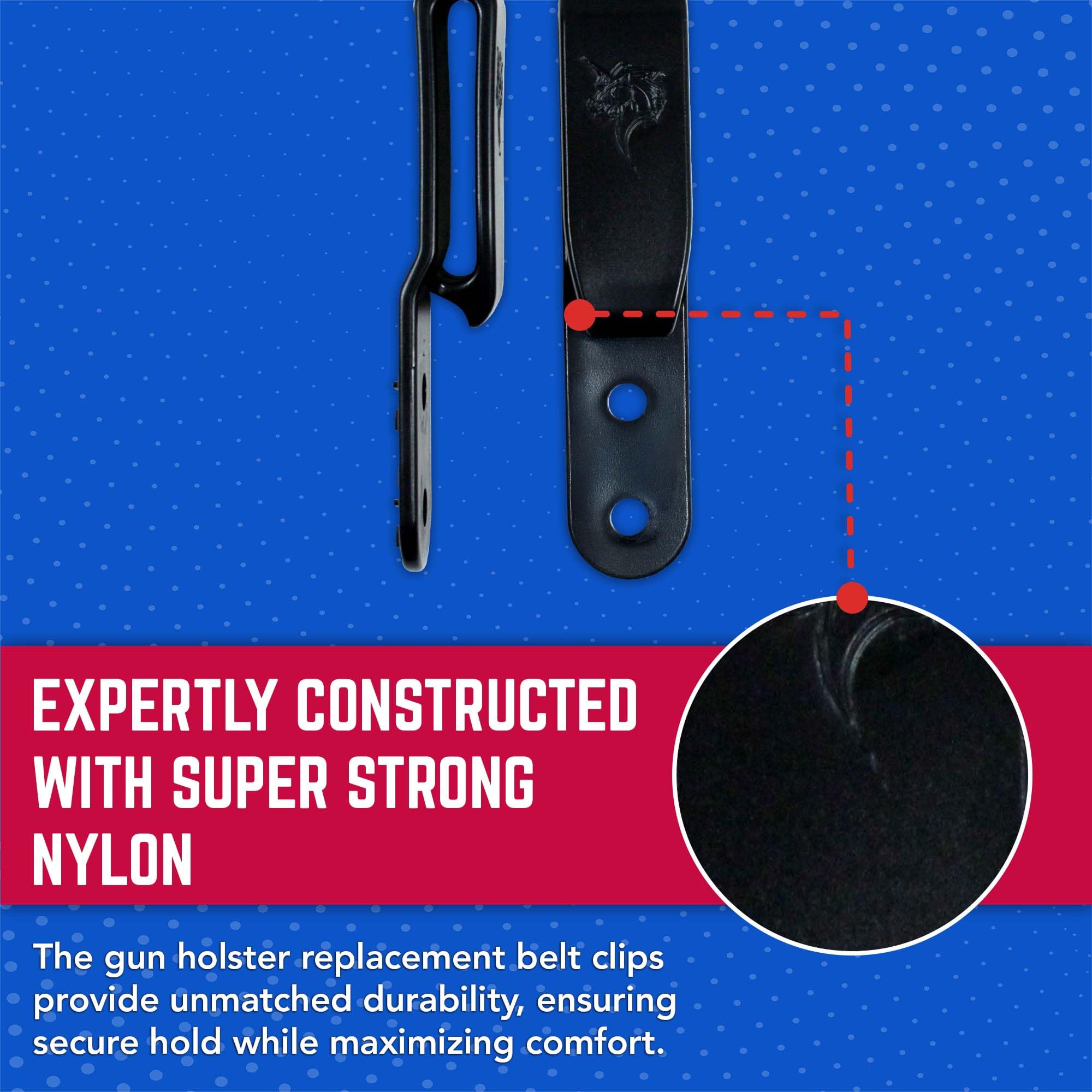 Desantis Y71BZZZZ0 medium C-Clips front view