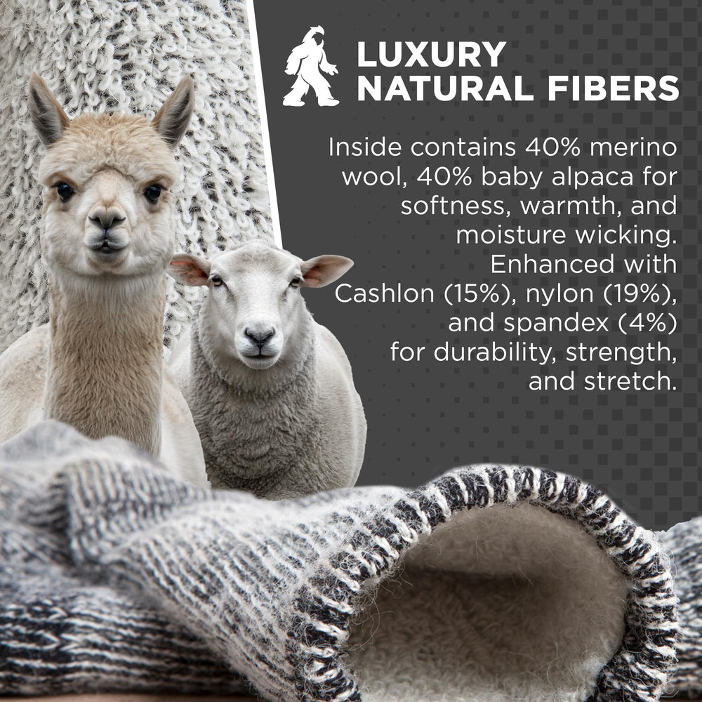 Desert Breeze Alpaca-Merino socks proudly Made in USA for adventure-ready durability.