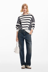 Desigual Jers Estocolmo back view in white, clean and timeless.