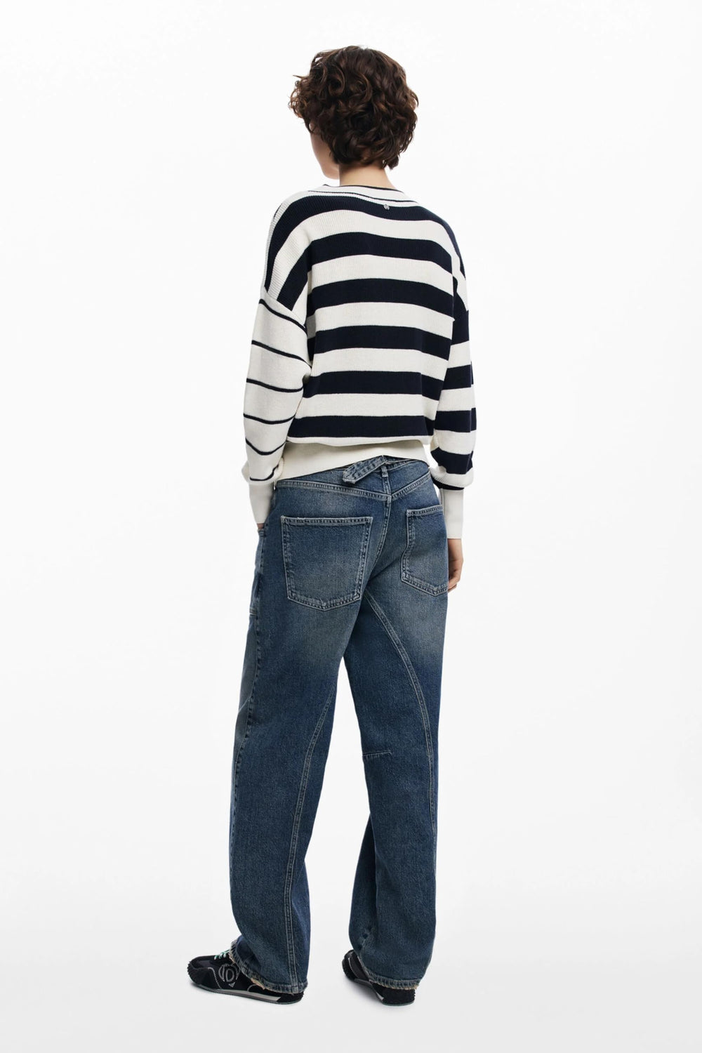 Desigual Jers Estocolmo sleeve cuff detail, neat and tidy.