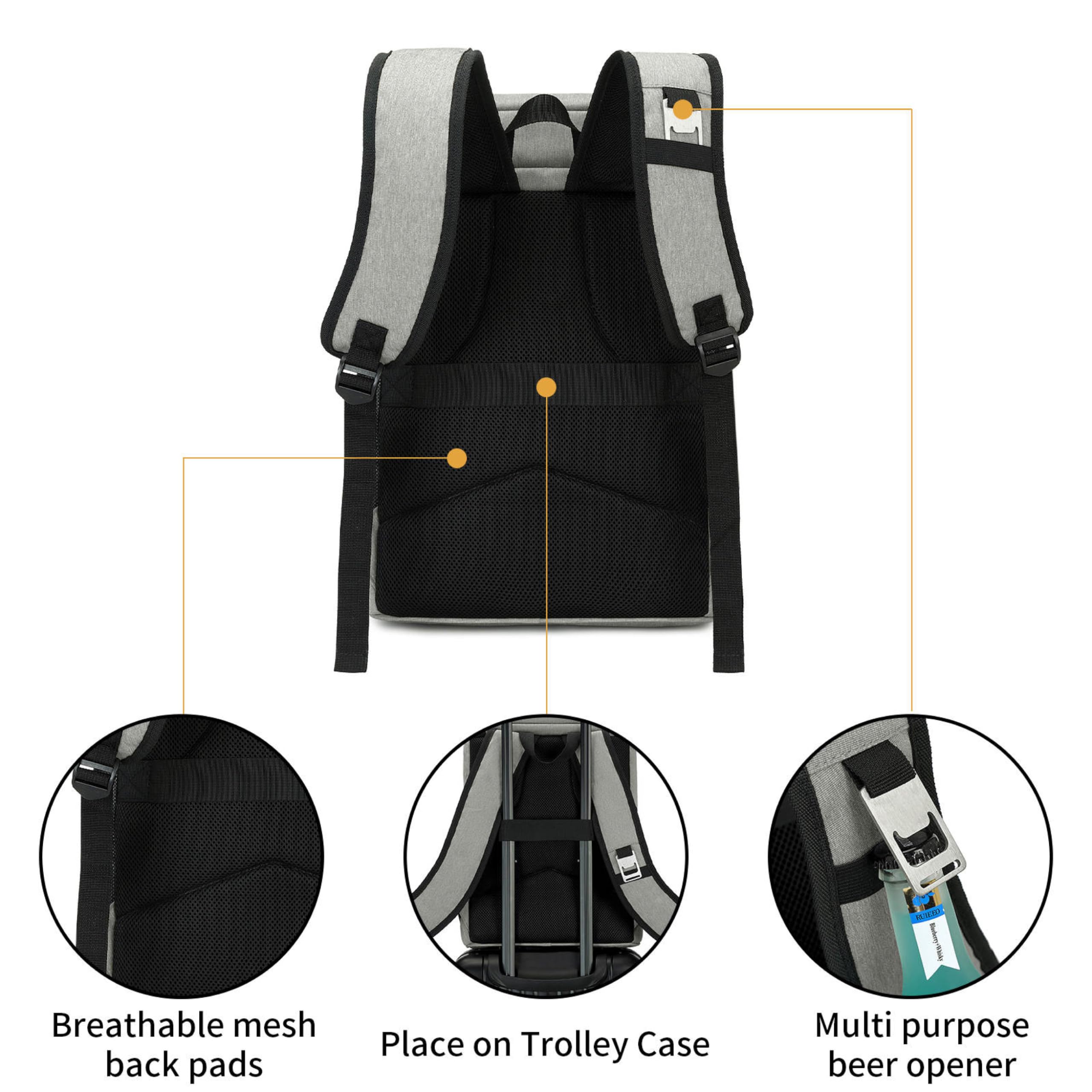 Desta 22L leakproof design prevents spills during picnics and travel