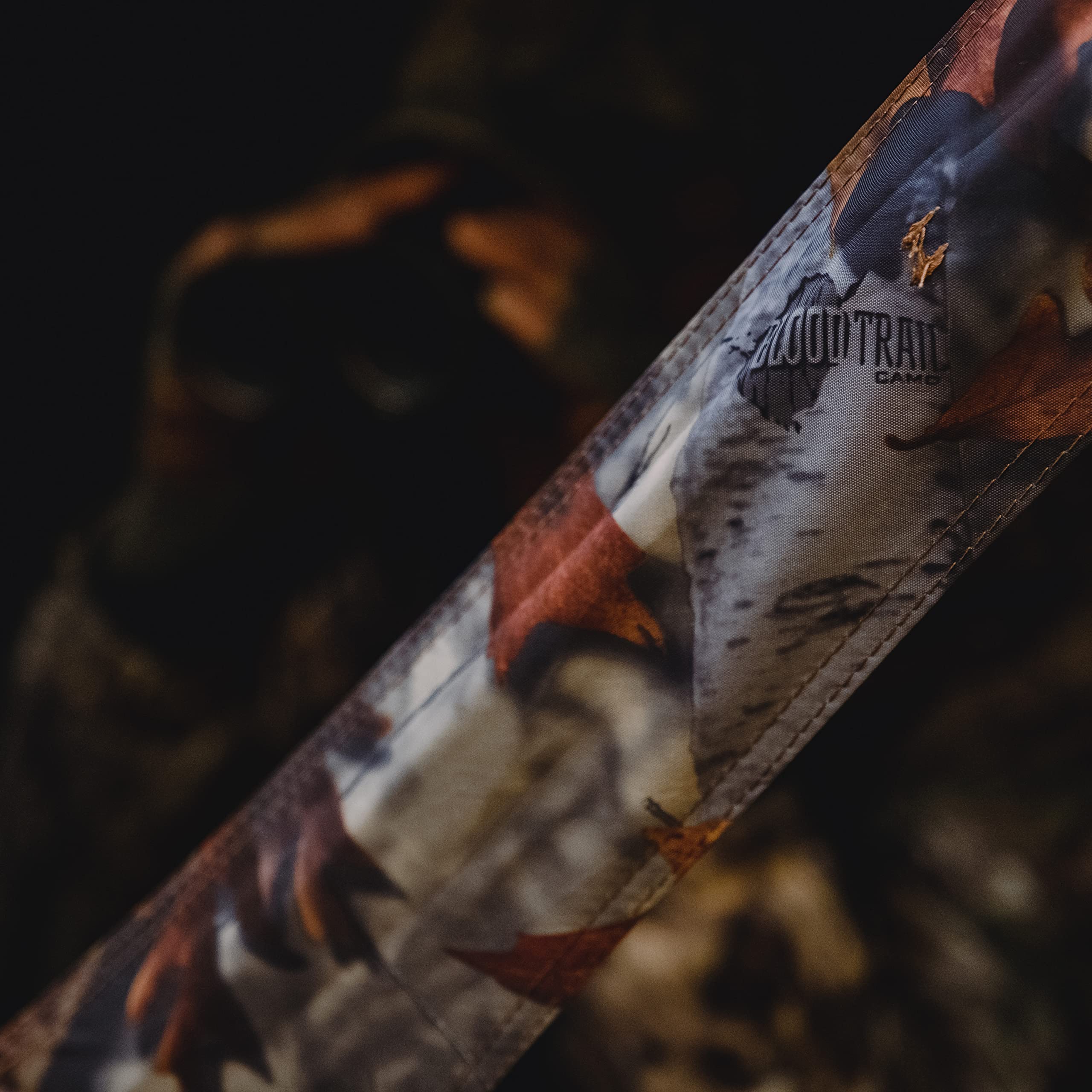 Detachable blaze orange safety panels for gun hunting shown with Road Runner