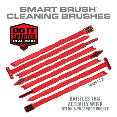 Detailing brush set and pick tools designed for precision firearm cleaning
