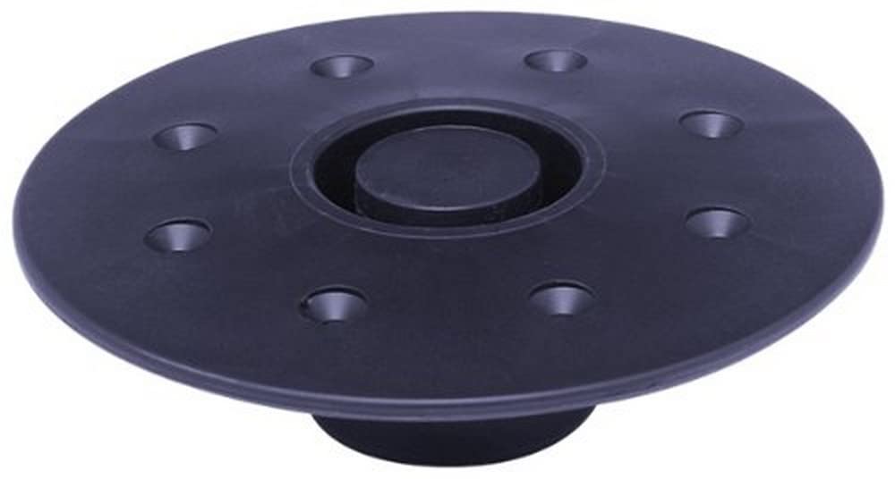Detmar black receptacle flash mount, durable auto accessory built for sun and saltwater resistance