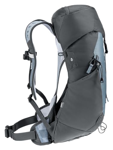 Deuter AC Lite 14L SL hip fins wrapped around the hips for secure fit