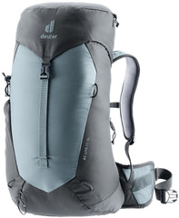 Deuter AC Lite 22 SL back panel shows breathable Aircomfort for hot day hikes.