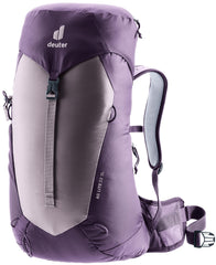 Deuter AC Lite 22L SL backpack rear view showing breathable back panel for cooler, comfortable hikes