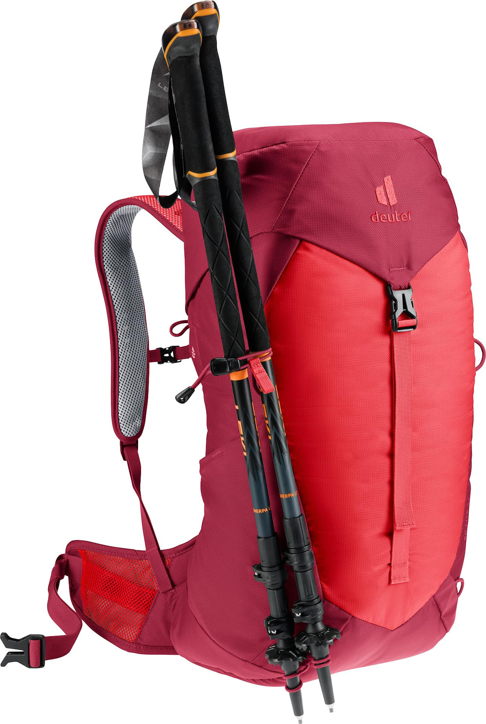 Deuter AC Lite 24L ergonomic strap improves comfort and stability