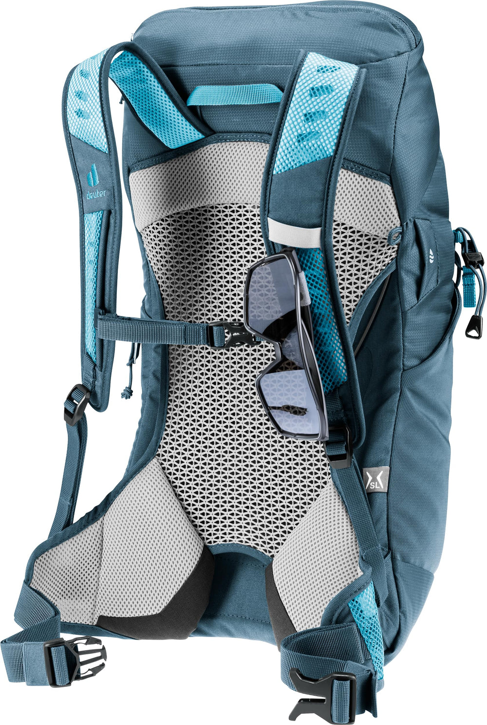 Deuter AC Lite 14L SL lid compartments keep small items organized