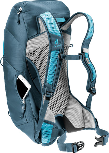 Deuter AC Lite 14L SL stretch side pockets for water bottles