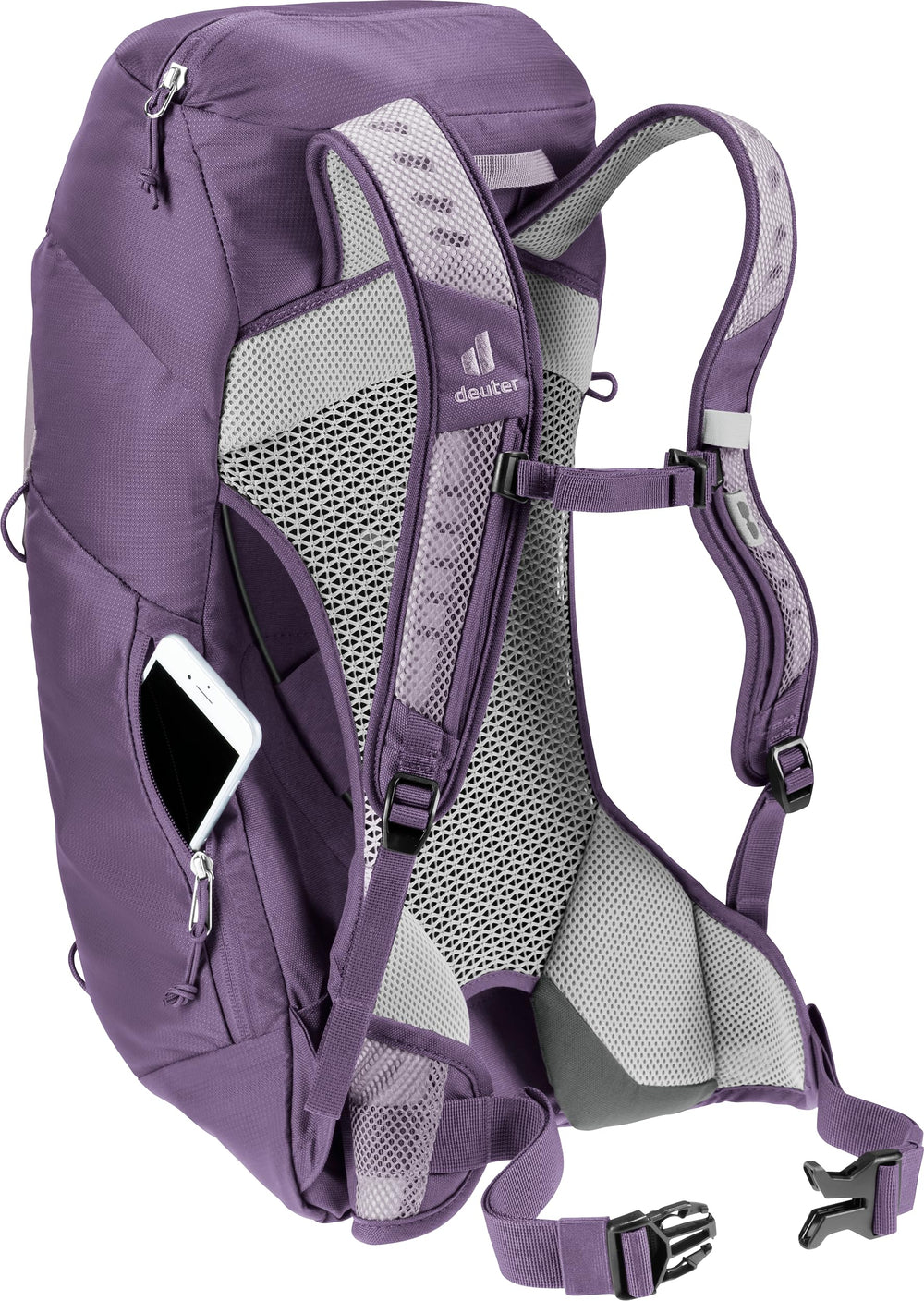 Ventilated hip fins on the AC Lite promote airflow and secure hip support.
