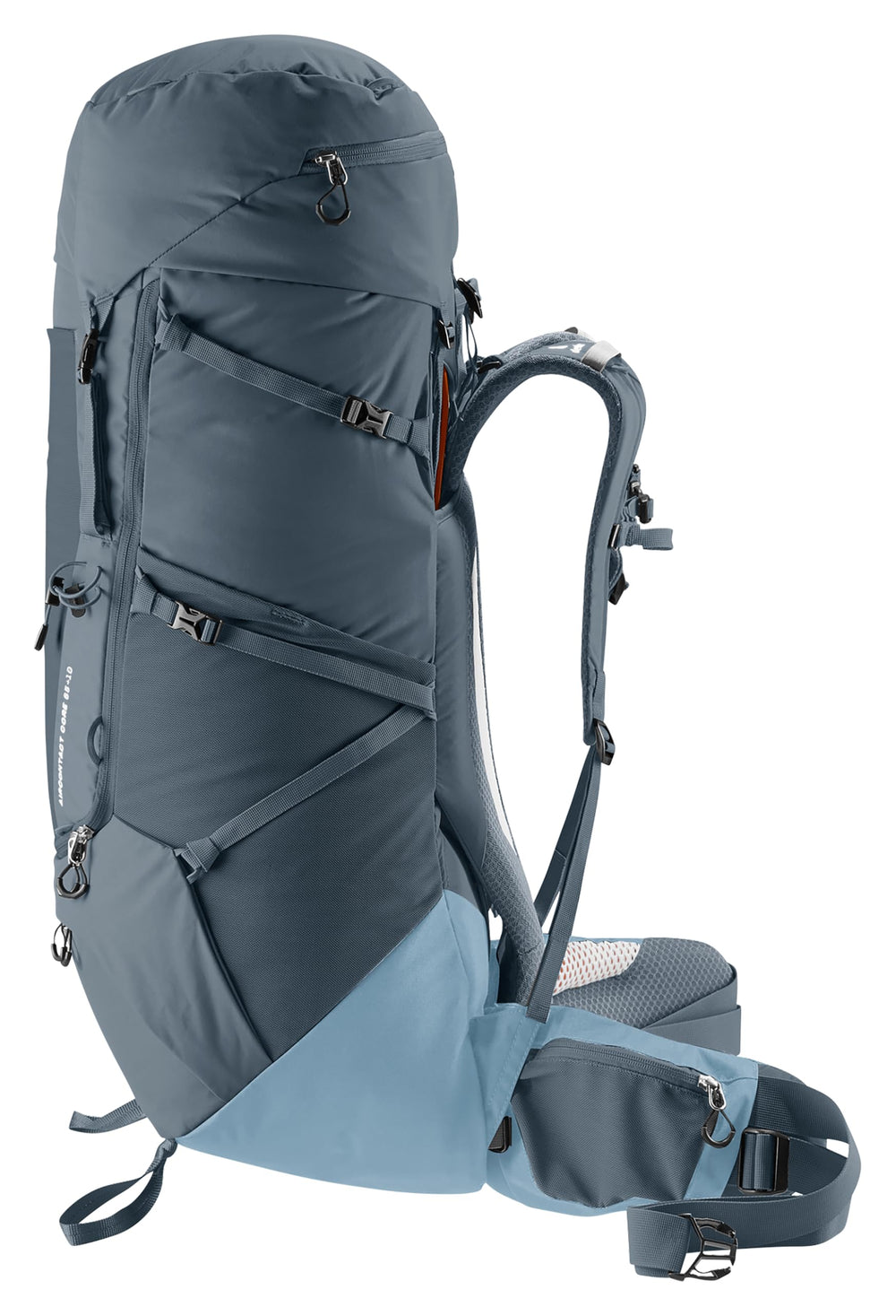 Deuter Aircontact Core 65+10 ink ventilated back for airflow