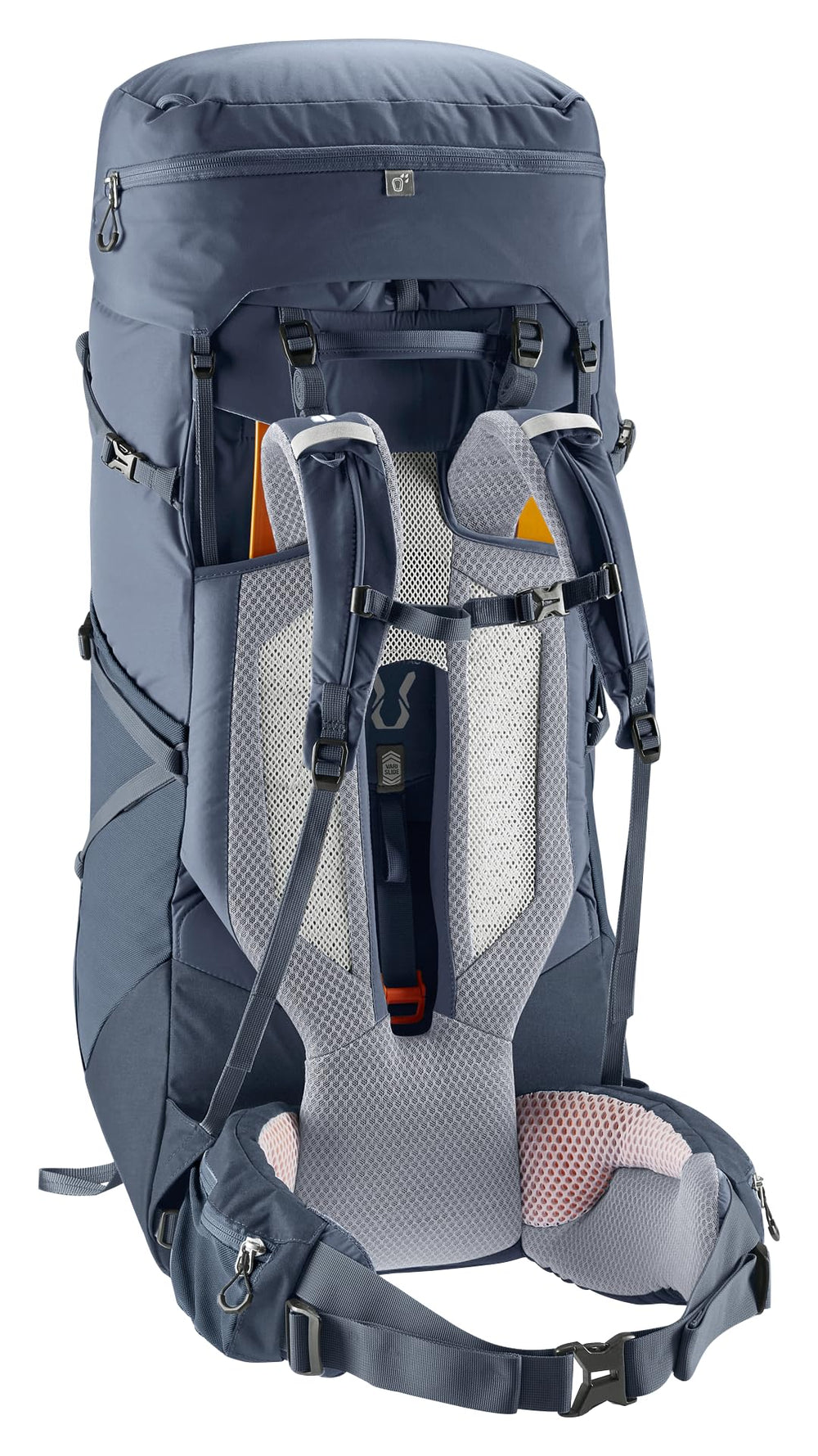 Deuter Aircontact Core 65+10 ink ActiveFit shoulder straps with glasses stow system
