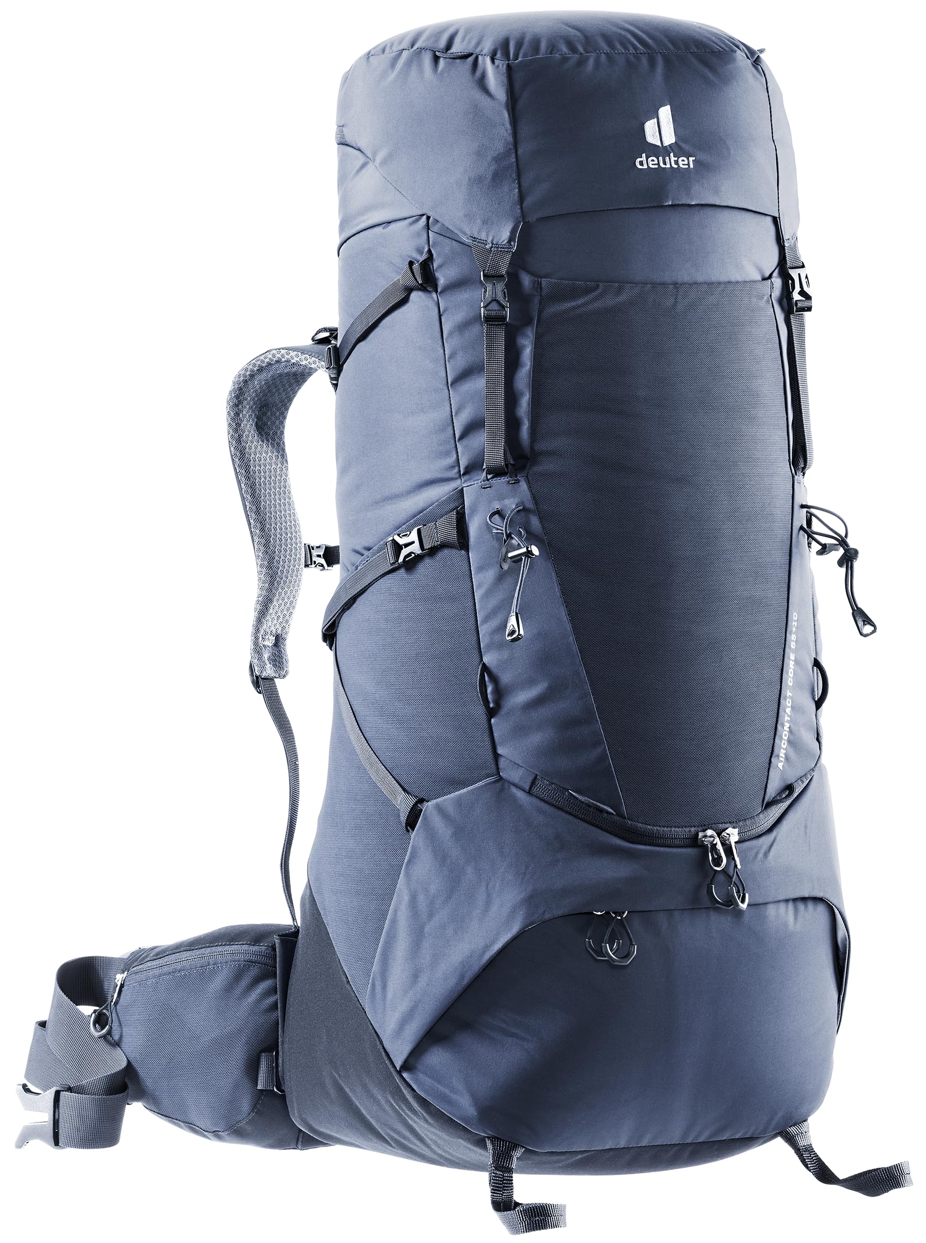Deuter Aircontact Core 65+10 ink durable 500D and 235D fabrics