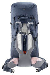 Deuter Aircontact Core 65+10 ink top lid close-up for organized packing