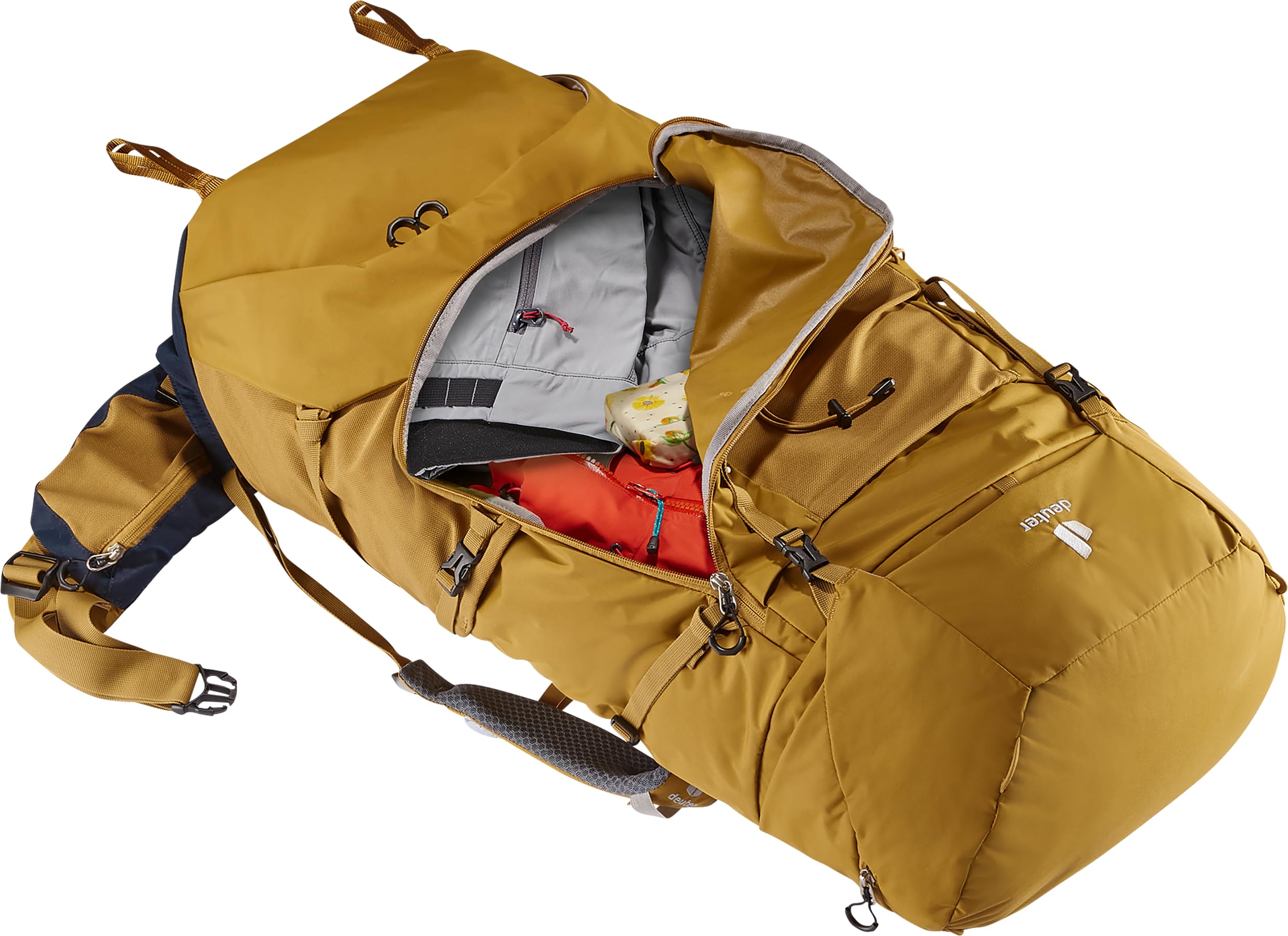 Deuter Aircontact Core 65+10L hydration-system compatibility on the go