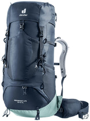 Deuter Aircontact Lite 35+10 back panel provides breathable support for long hikes.