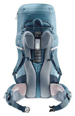 Hip fins on Deuter Aircontact Lite 50+10 provide stability