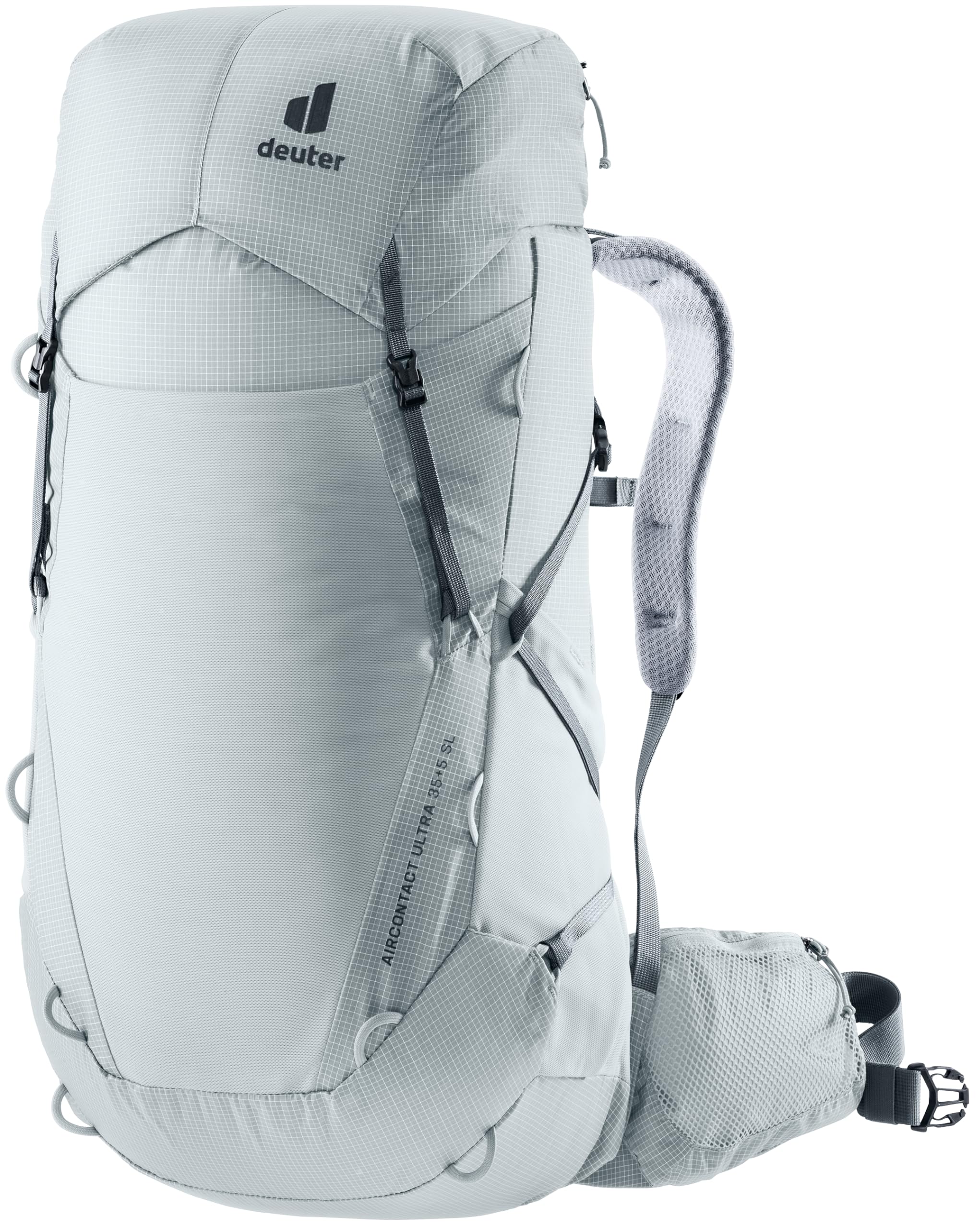 Deuter Aircontact Ultra 35 + 5L SL, front view, balanced carry for long hikes