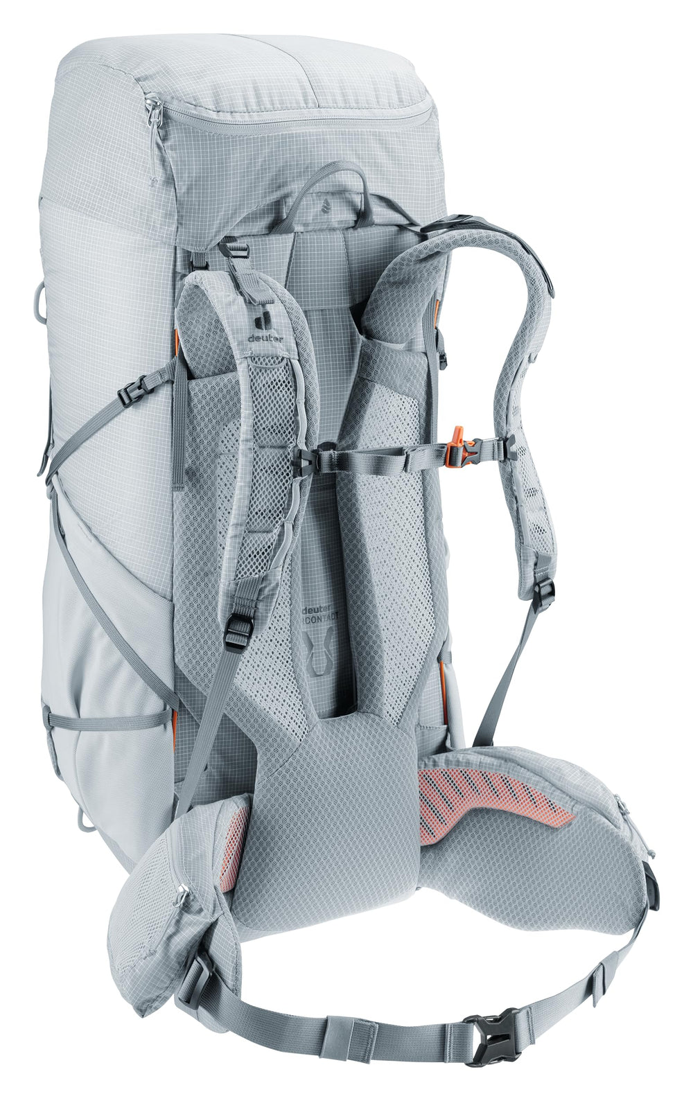Deuter Aircontact Ultra 50+5 side pocket for quick access to essentials