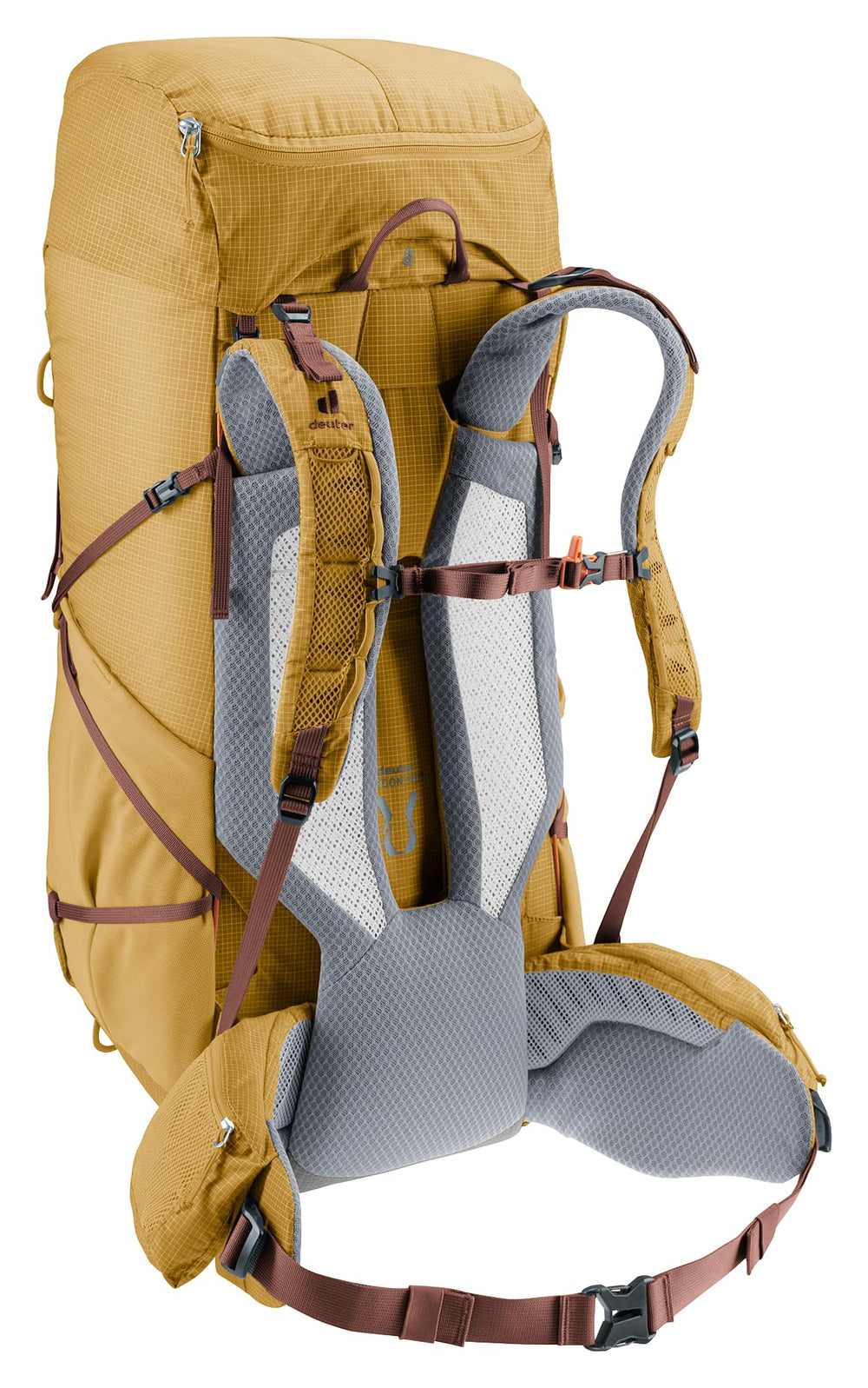 Expandable 5L capacity on the Deuter Aircontact Ultra 50-5L for extra gear when needed.