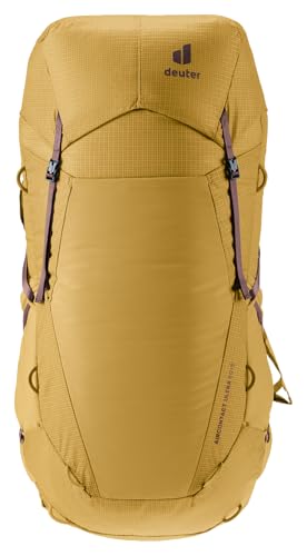 Deuter Aircontact Ultra 50-5L with adjustable back length for a personalized fit.