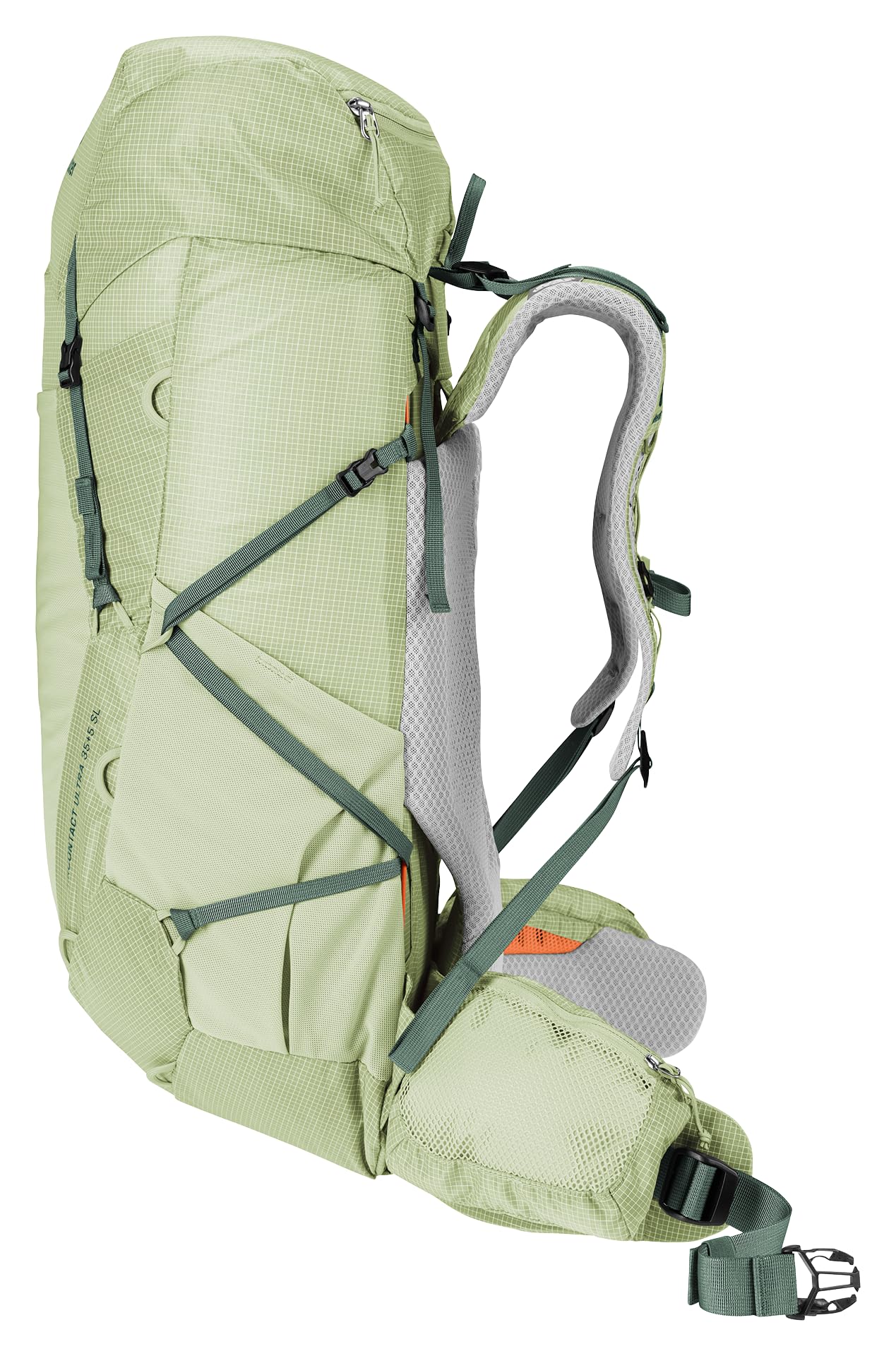 Deuter Aircontact Ultra drinking system compartment keeps hydration accessible
