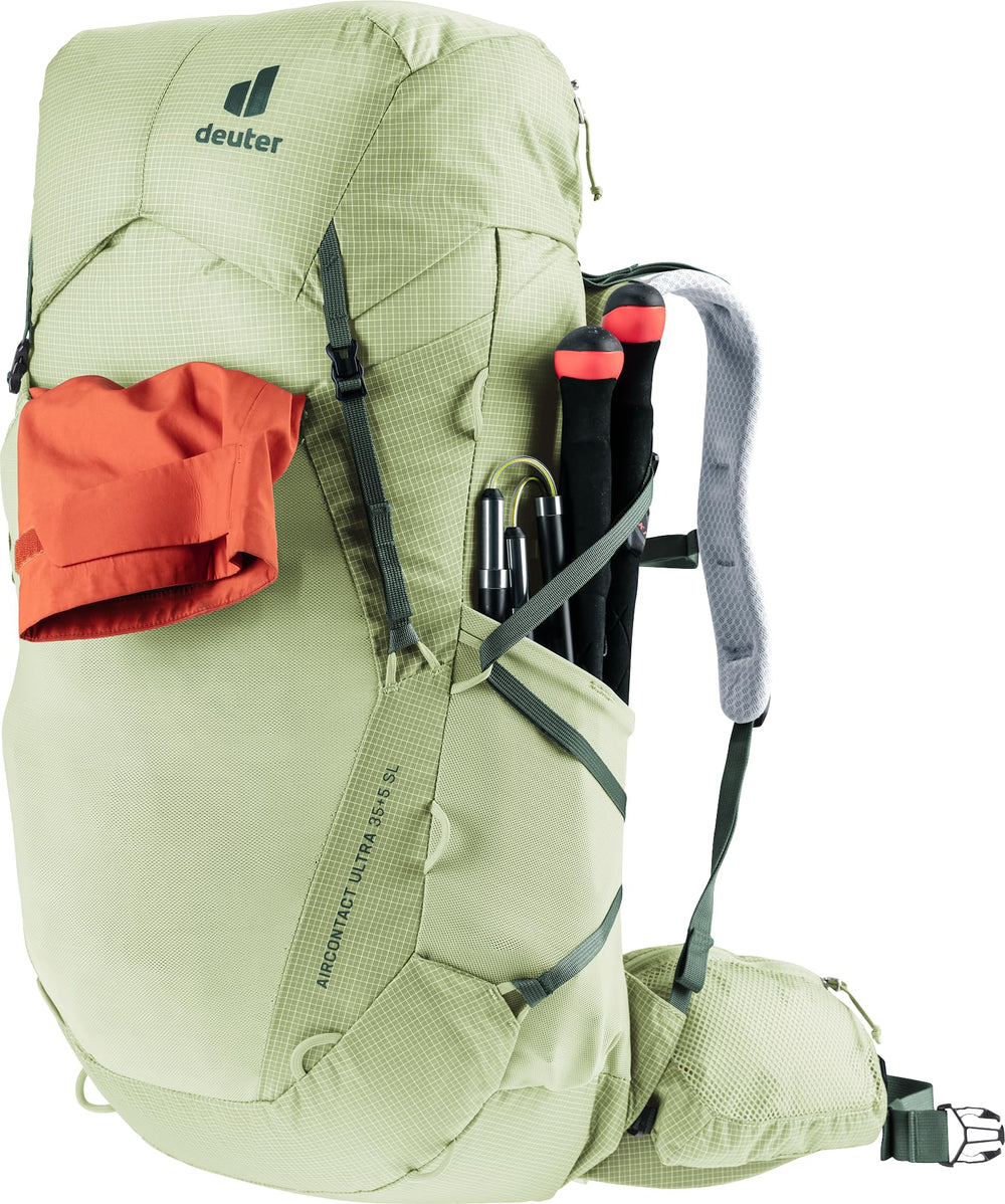 Deuter Aircontact Ultra expandable 5l capacity for extra gear