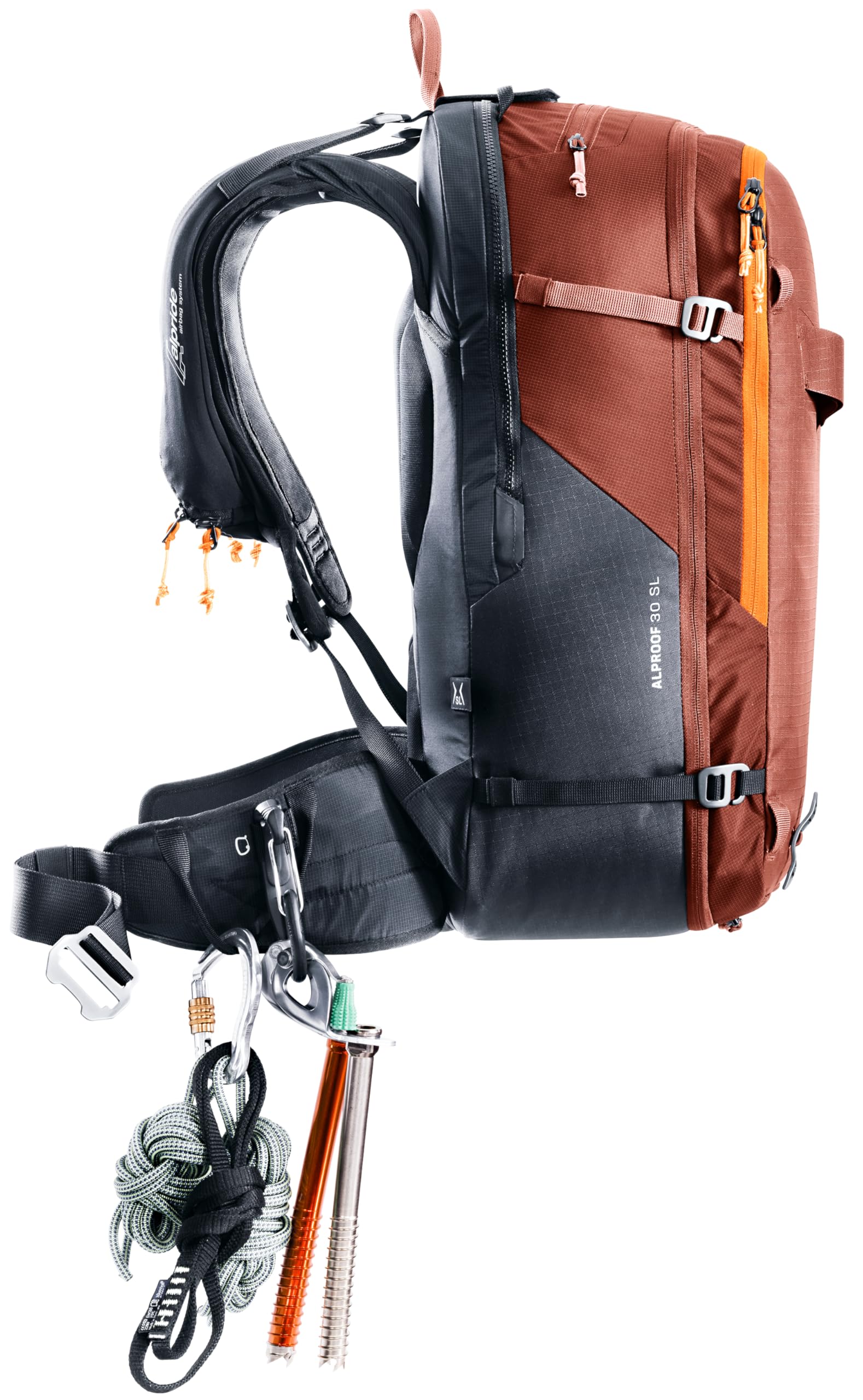 Deuter Alproof 30L SL shoulder straps with insulated hydration sleeve