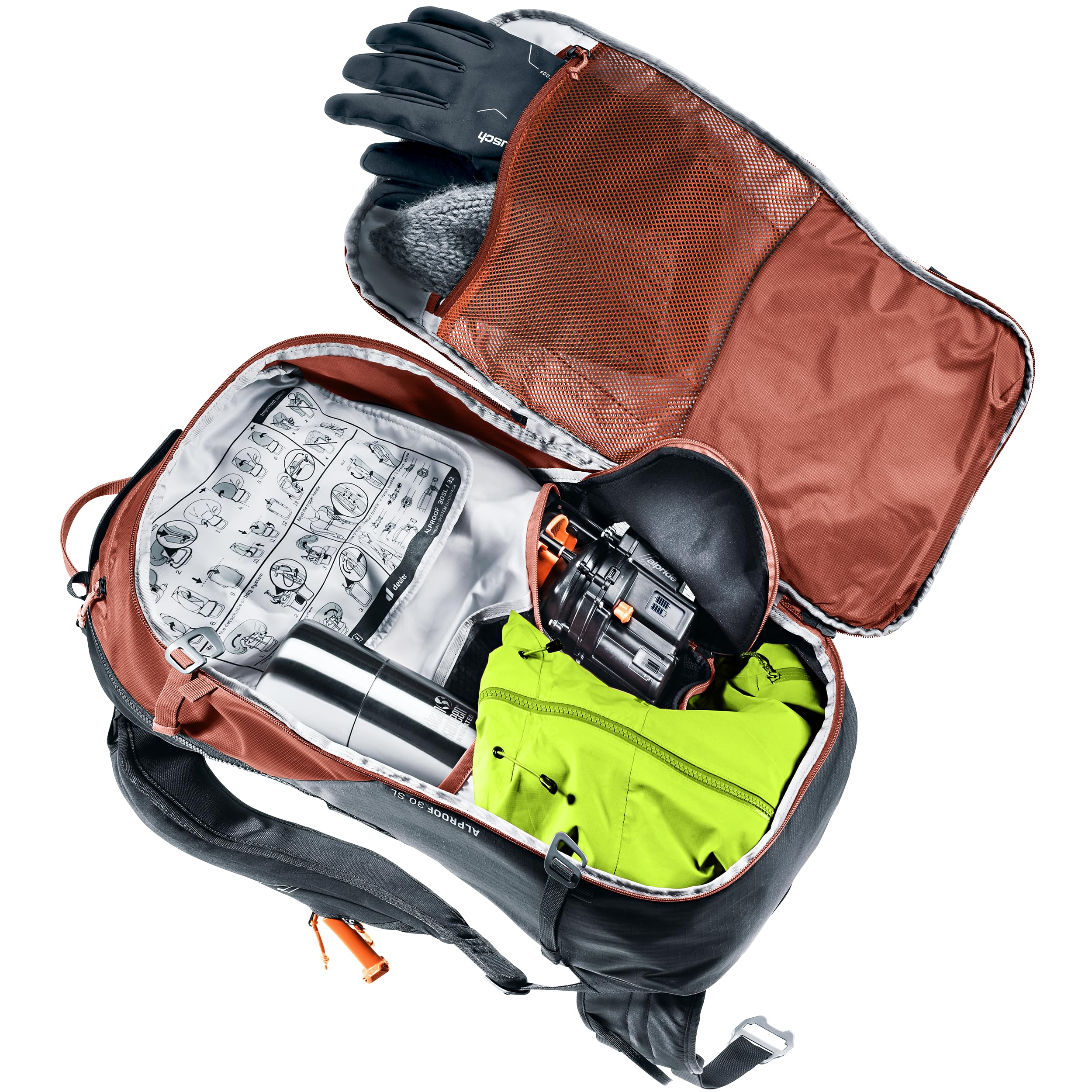 Deuter Alproof 30L SL weather-protective fabric and back system
