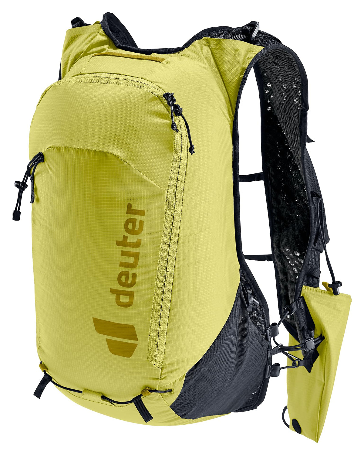 Deuter Ascender 13 with front pole holder for quick pole access during runs