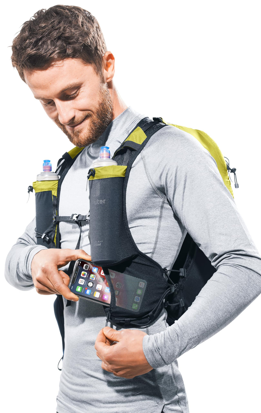Lightweight back panel designed for a close, unobtrusive fit