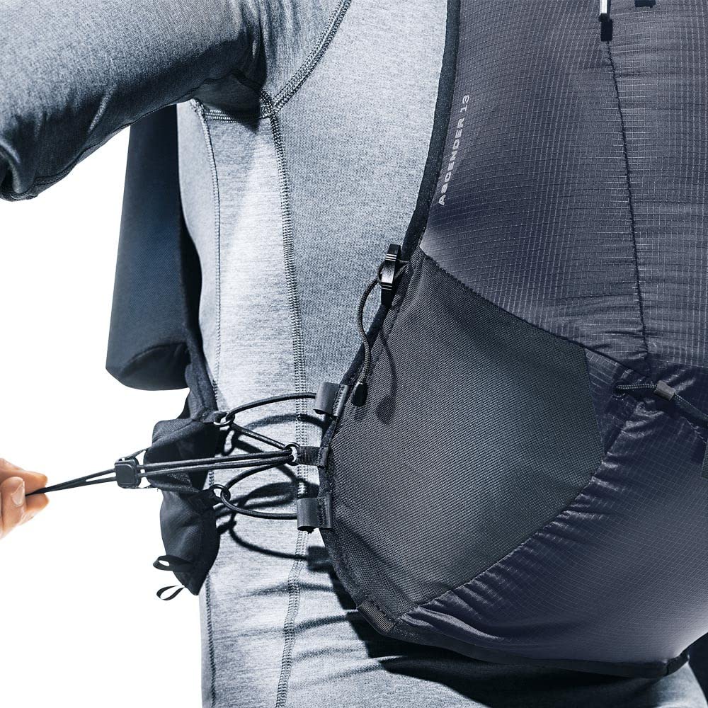 Deuter Ascender 13L back with 3L hydration compatibility for on-the-go hydration.