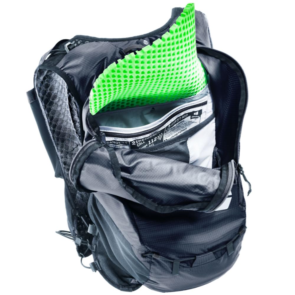 Deuter Ascender 7L trekking pole attachments, versatile for trekking trips.
