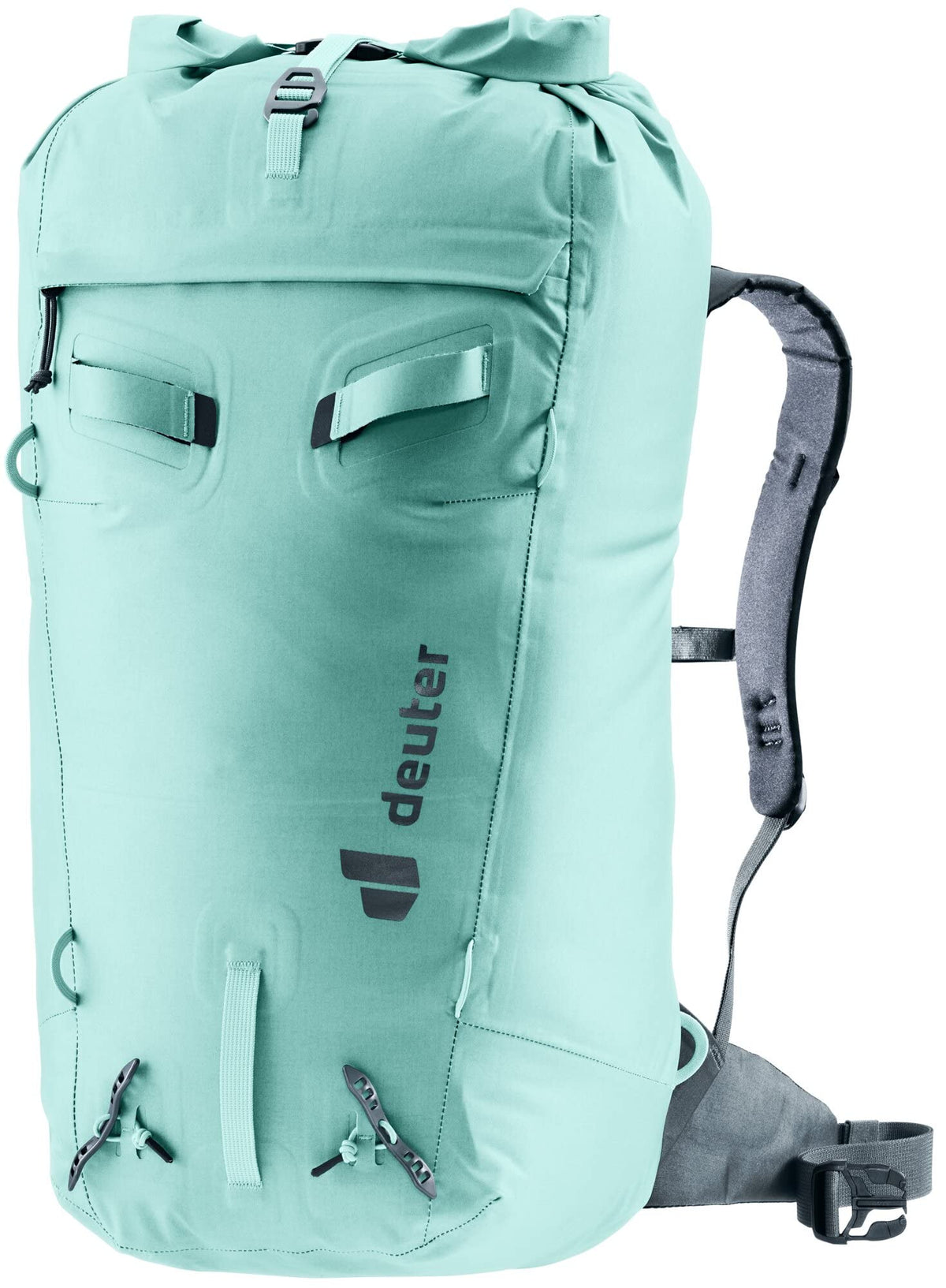 Deuter Durascent 28L SL back system provides secure alpine comfort and ventilation.