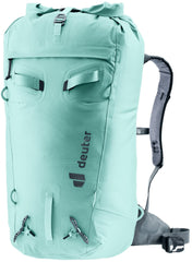 Deuter Durascent 28L SL back system provides secure alpine comfort and ventilation.