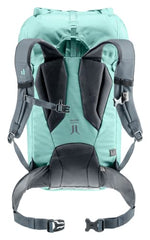 Deuter Durascent 28L SL ice axe attachment for quick alpine access.