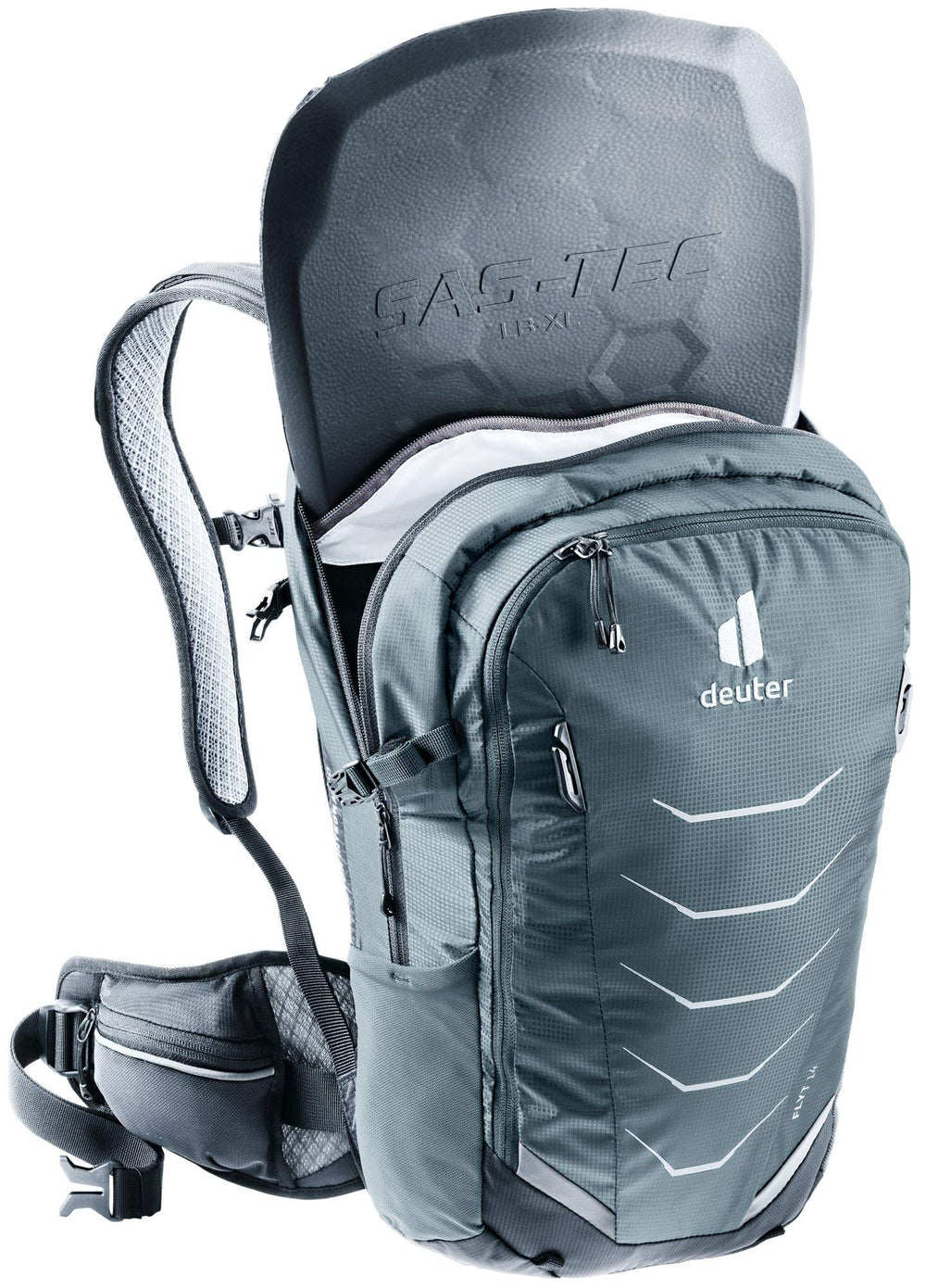 Deuter Flyt 14 pull-forward system ensures a snug fit.