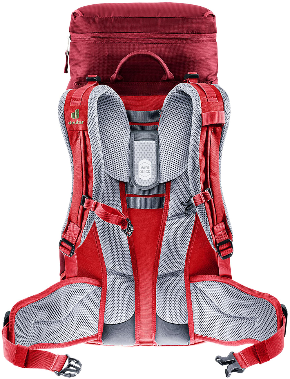 Deuter Fox 30 features VariQuick back length adjustment for growing comfort.