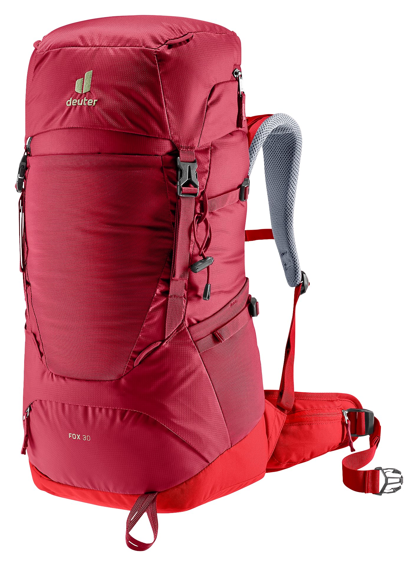 Deuter Fox 30 kids backpack with ventilation for cool, comfortable hikes.