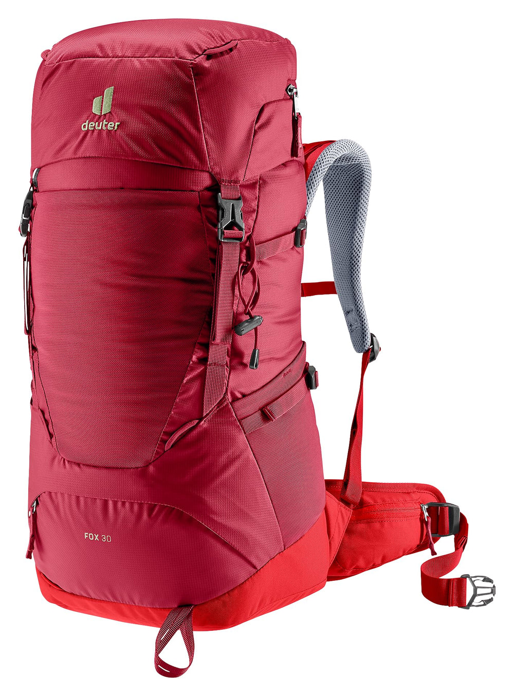 Deuter Fox 30 kids backpack with ventilation for cool, comfortable hikes.